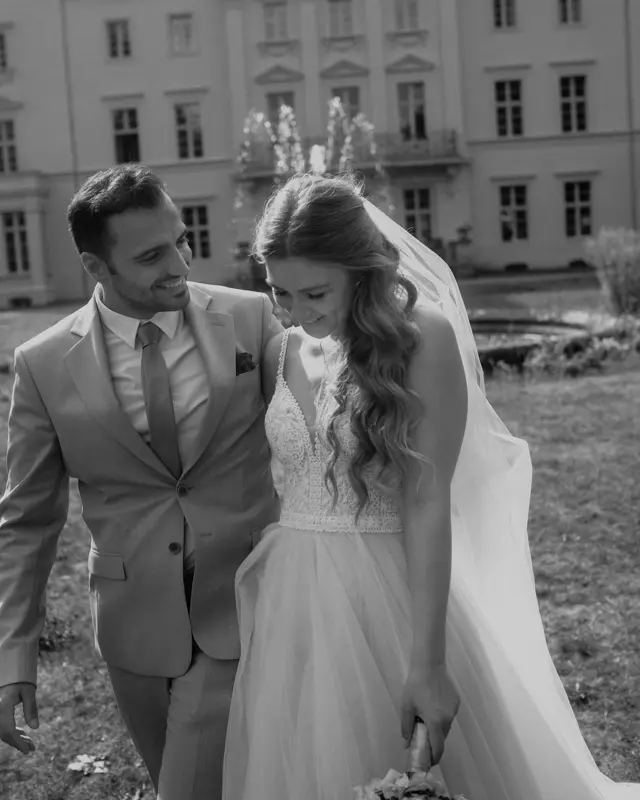 First Look Hochzeit